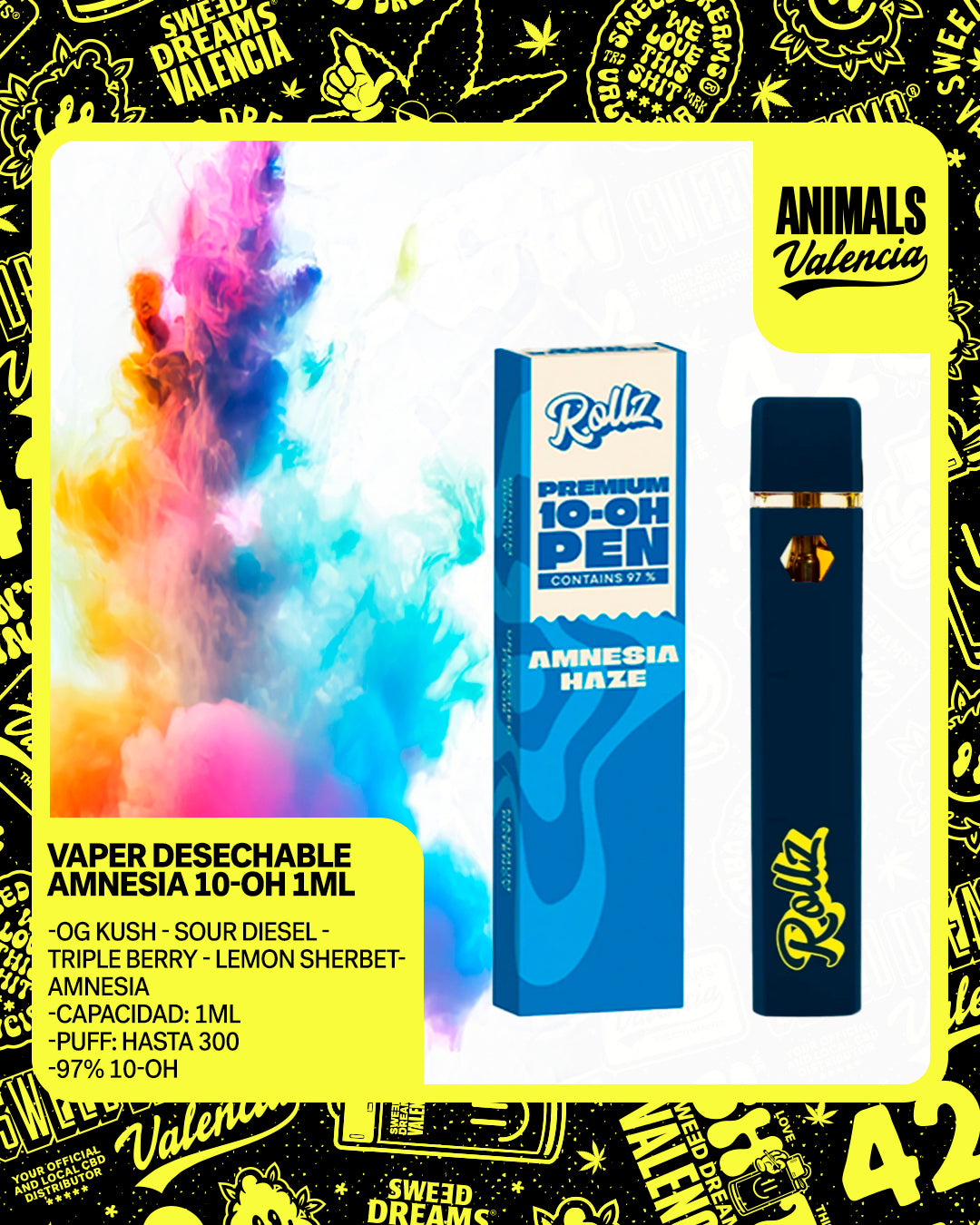 Vaper Desechable 10-OH 1Ml