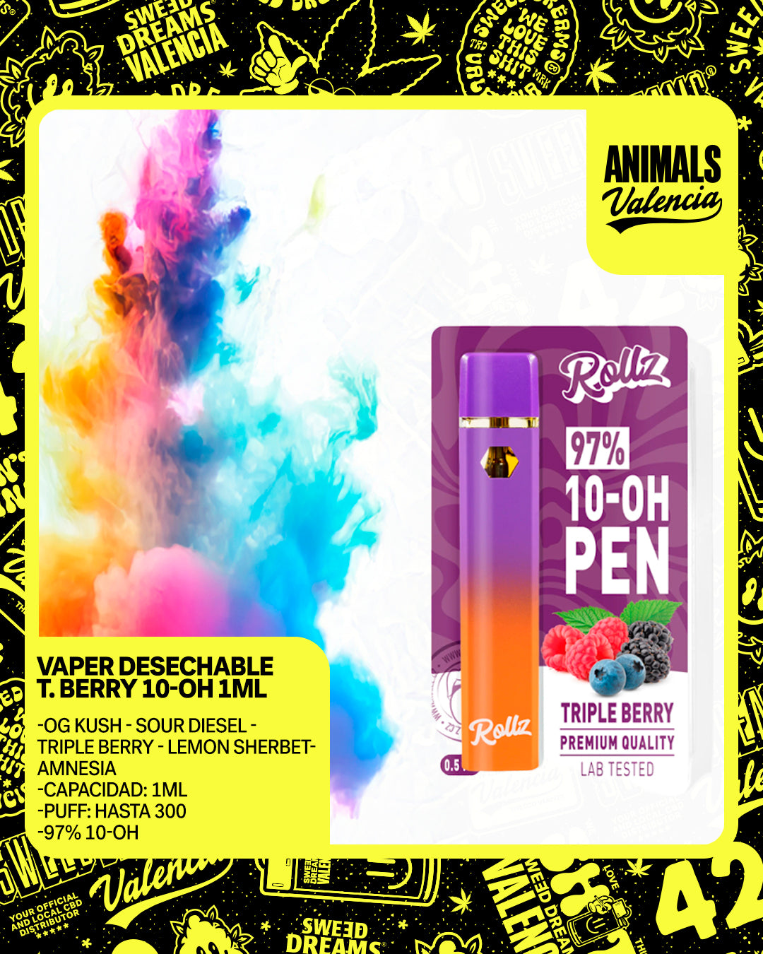 Vaper Desechable 10-OH 1Ml